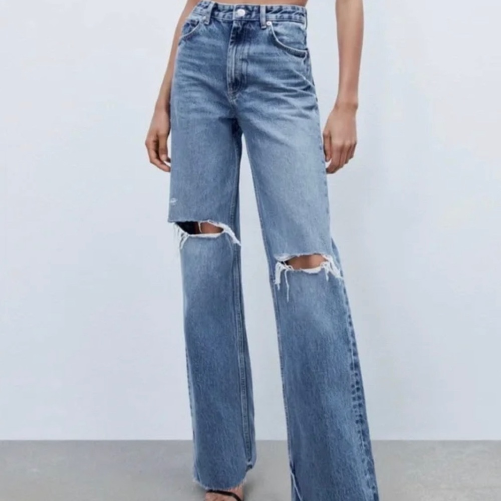 Zara Wide Leg Jeans